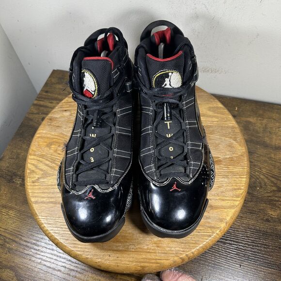 Jordan 6 Rings Shoes Mens Size 10 Basketball 371497-031 Rare Retro Sneakers - Picture 2 of 10